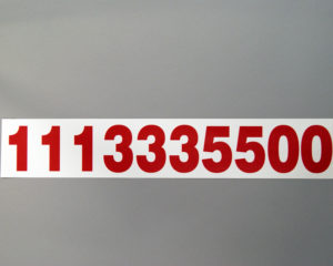 Sticker – 1113335500 – R&W