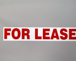 Sticker – For Lease – R&W