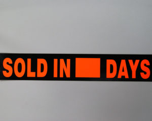 Sticker – Sold In ___ Days! – R&B