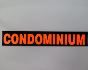 Sticker – Condominium – R&B