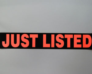 Sticker – Just Listed – R&B