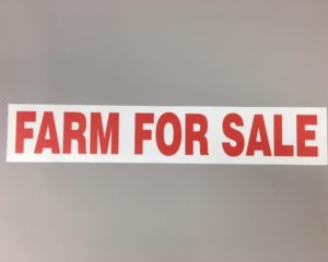 Sticker – Farm For Sale – R&W