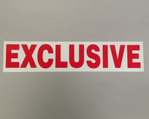 Sticker – Exclusive – R&W