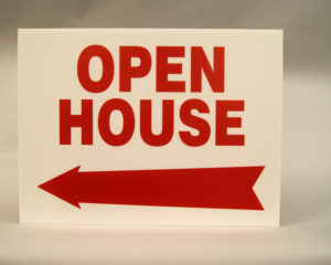 Insert – Open House (with Arrow)