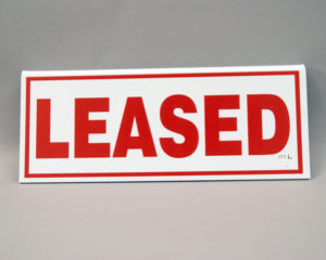 Sign Clip – Leased – Small