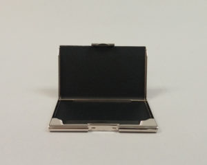 Business Card Holder – REALTOR® – Silver