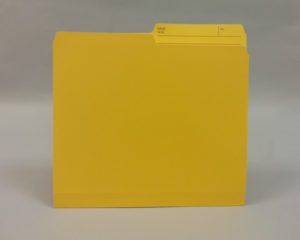 File Folder – Yellow
