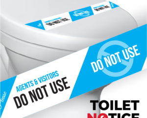 Toilet Notice – Decal