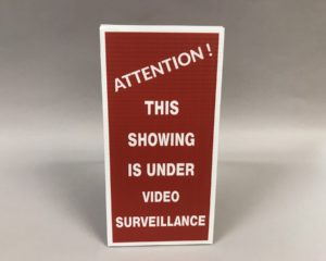 Attention! This Showing is Under Video Surveillance