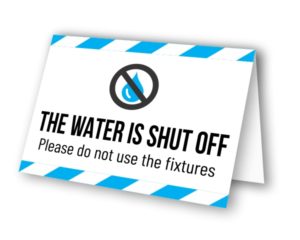 Water Off Notice