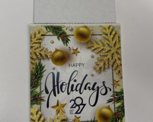 2027 Calendar Magnet – Happy Holidays