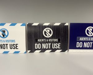 Toilet Notice – Card Stock