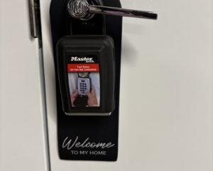 Lock Box Door Guard