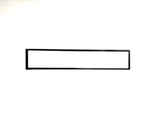 Sticker – Blank w/Black Border