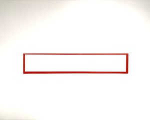 Sticker – Blank w/Red Border