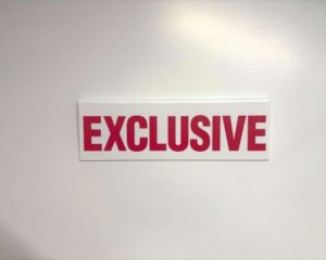 Sign Clip – Exclusive – R&W